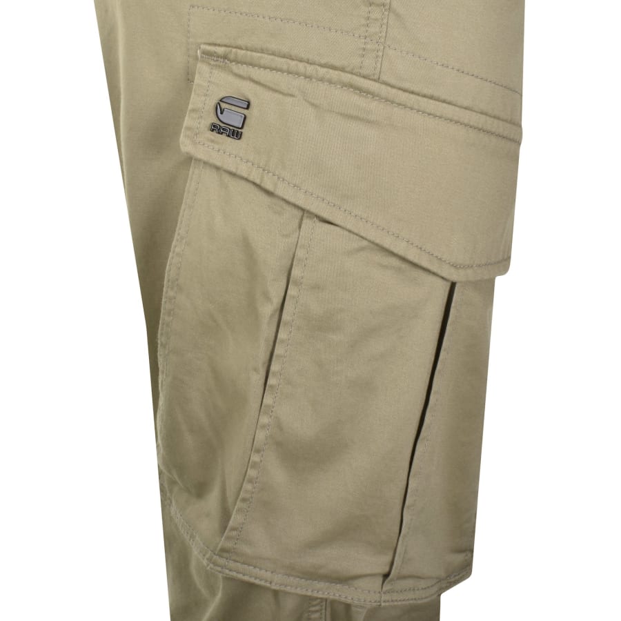 G Star Rovic Tapered Cargo Trousers Beige Mainline Menswear